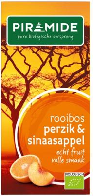 Piramide Thee Rooibos Perzik & Sinaasappel