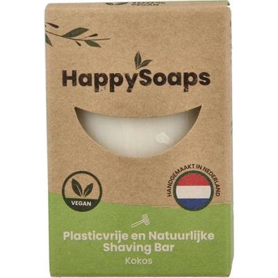 HappySoaps Shaving Bar Kokos 80gr