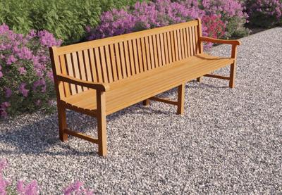Norwich 4-persoons teaken tuinbank 210 cm Norwich 4-persoons teaken tuinbank 210 cm
