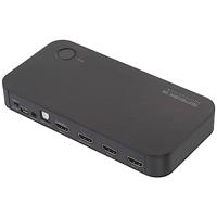 SpeaKa Professional TV, receiver, Audio Extractor SP-HDA-510 [HDMI - HDMI] 3840 x 2160 Pixel eARC, S/PDIF + analoge uitgang, Geïntegreerde 3-poorts HDMI-switch - thumbnail