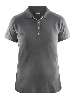 Blåkläder Dames poloshirt piqué 33901050 | Grijs | Maat S - 7330509479445