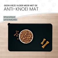 Eat Slow Live Longer Lick Mat Spill Mat M Grey - thumbnail