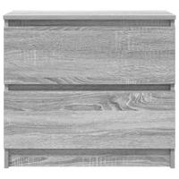 Tv-meubel 60x35x54 cm bewerkt hout grijs sonoma eikenkleurig - thumbnail