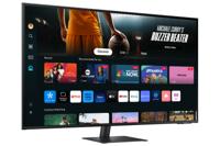 Samsung M70D Smart Monitor, 43 inch, 4K AI upscaling, UHD, 60 Hz, streaming-monitor met entertainment en gaming-hub, scherm met luidsprekers, Smart TV-apps met afstandsbediening, LS43DM702UUXEN - thumbnail