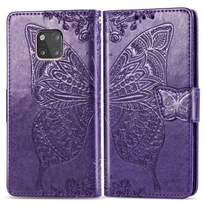 Butterfly Love bloemen reliëf horizontale Flip lederen case voor Huawei mate 20 Pro met houder & kaartsleuven & portemonnee (donker paars) Butterfly Love bloemen reliëf horizontale Flip lederen case voor Huawei mate 20 Pro met houder & kaartsleuven & portemonnee (donker paars)