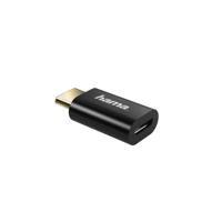 Hama 00178399 kabeladapter/verloopstukje Micro USB USB-C Zwart - thumbnail
