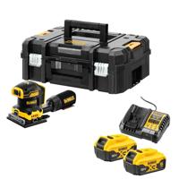 DeWALT DCW200P2 Accu vlakschuurmachine 18V XR 5.0Ah in TSTAK - thumbnail