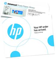 HP - HP Advanced glanzend fotopapier - 250 g/m2, 4 x 12 inch (101 x 305 mm) - 10 vel - thumbnail