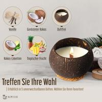Namture Kokosnoot kaars - coconut lime - 300g - thumbnail