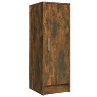 Schoenenkast 32x35x92 cm bewerkt hout gerookt eikenkleurig - thumbnail