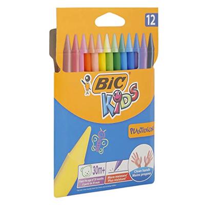 BIC kids plastidecor kleurkrijt, 12st.