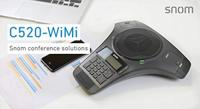 Snom C520 conferentietelefoon (DECT, Bluetooth, draadloze microfoon, uitbreidbaar, voor grote conferenties met maximaal 4 aparte kamers), Zwart, 00004356 - thumbnail