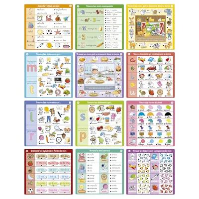 Connector Ik leer lezen - Educatief spel - EDUCA - 90 vragen, 12 thema's, boekformaat - Vanaf 4 jaar