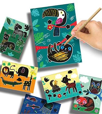 SES scratch art dieren