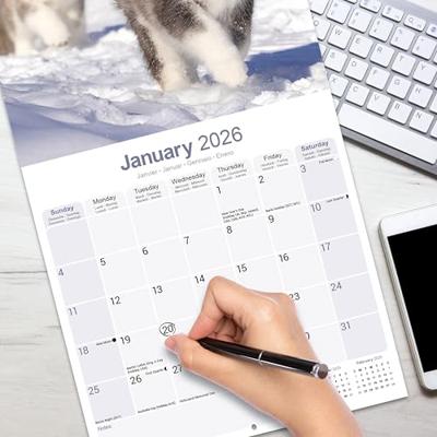 Alaskan Malamute Kalender 2026