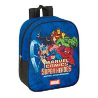 Schoolrugzak The Avengers Blauw Zwart 22 x 27 x 10 cm - thumbnail
