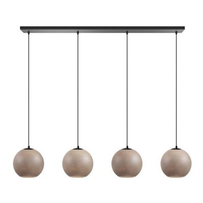 ETH 4-lichts hanglampOrb Saturn recht met uniek effect - 05-HL4267-3095