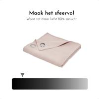 Gordijn TODAY Essential Ondoorzichtig Licht Roze 140 x 240 cm - thumbnail