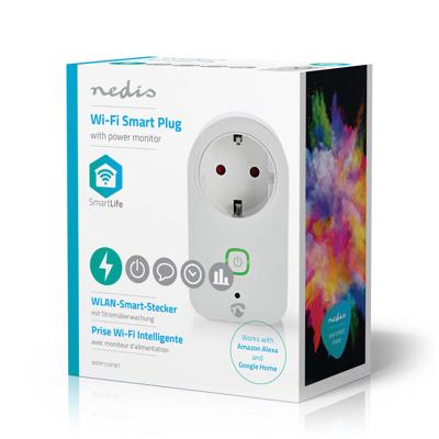 Nedis Smartlife smart stekker -wifi - nederlandse aansluiting
