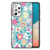 Samsung Galaxy A73 Bloemen Hoesje Flower Power - thumbnail