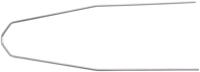 Curana spatbordstang fender stay 55/367mm u-form - thumbnail