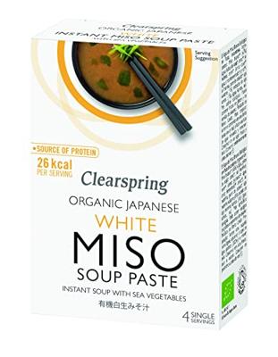 Clearspring Souppaste white miso bio 60 Gram