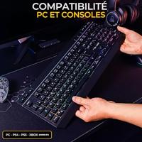 Draadloze gamingbundel - THE G-LAB - TUNGSTEN EX COMBO - Toetsenbord + muis - 32 configureerbare macro's - thumbnail