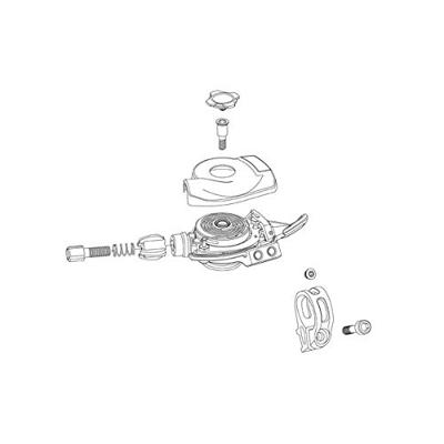 SRAM behuizing deksel housing cover sx eagle black