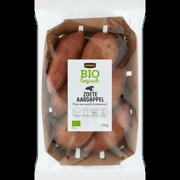 Jumbo Biologisch Zoete Aardappel 750 g Jumbo Biologisch Zoete Aardappel 750 g