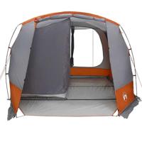 VidaXL Autotent waterdicht grijs en oranje - thumbnail