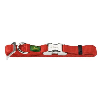 Hondenhalsband Hunter Alu-Strong Rood Maat S (30-45 cm)