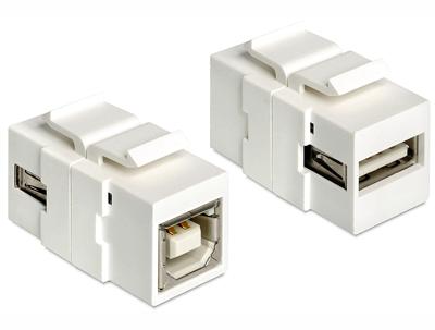 Delock USB 2.0 Adapter [1x USB 2.0 bus A - 1x USB 2.0 bus B] 1982627