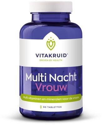 Vitakruid Multi Nacht Vrouw 100% Vegan 90