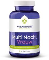 Vitakruid Multi Nacht Vrouw 100% Vegan 90 - thumbnail