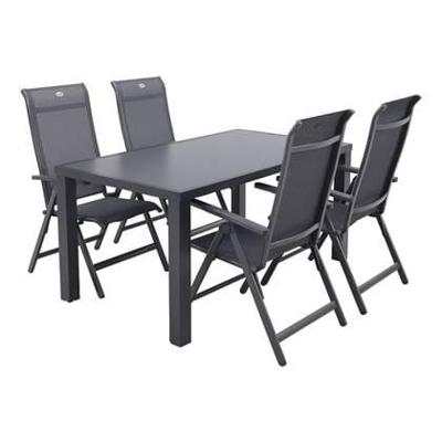 Hartman Milaan/Alma 160 cm. - verstelbare tuinset - 5-delig