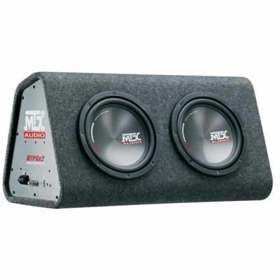 Subwoofer - MTX AUDIO - Actieve reflex met twee 20cm subwoofers - 240Wrms Klasse-D versterker - Actief filter - Afstandsbediening Subwoofer - MTX AUDIO - Actieve reflex met twee 20cm subwoofers - 240Wrms Klasse-D versterker - Actief filter - Afstandsbediening
