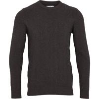 Kronstadt Heren Trui Katoen Carlo Grijs Patroon Regular Fit - thumbnail