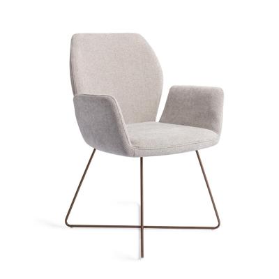 Jesper Home Misaki eetkamerstoel Pretty Plaster cross rose