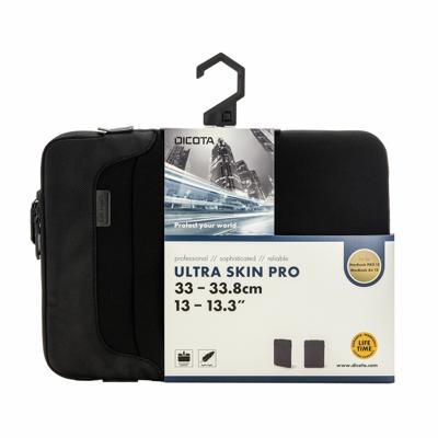 Dicota Laptophoes Ultra Skin PRO 13-13.3 Geschikt voor max. (laptop): 33,8 cm (13,3) Zwart