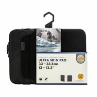 Dicota Laptophoes Ultra Skin PRO 13-13.3 Geschikt voor max. (laptop): 33,8 cm (13,3) Zwart - thumbnail