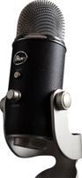 Blue Yeti USB Microfoon voor Opname, Streaming, Gaming, Podcasting, Condensator-Mic voor Laptop of Computer, PC en Mac, Blue VO!CE Effecten, Verstelbare Standaard, Plug and Play - Zwart zilver - thumbnail