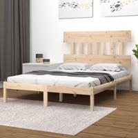 Bedframe massief hout 140x190 cm - thumbnail