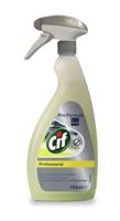 Keukenontvetter cif professional spray 750ml | 6 stuks - thumbnail