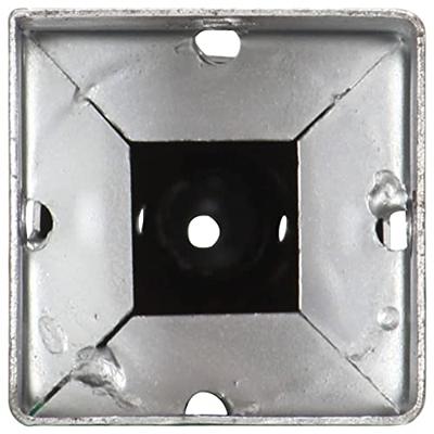 Grondpinnen 6 st 10x10x57 cm gegalvaniseerd staal zilverkleurig - thumbnail