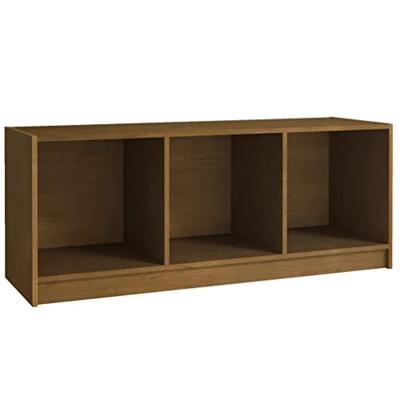 Tv-meubel 104x33x41 cm massief grenenhout honingbruin