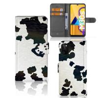 Samsung Galaxy M21 | M30s | Telefoonhoesje | Met pasjeshouder | Koeienvlekken - thumbnail