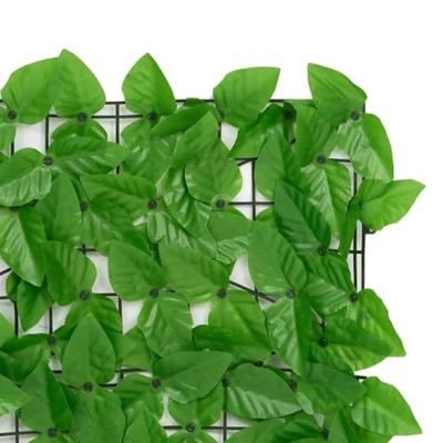 VidaXL Balkonscherm met groene bladeren 500x100 cm VidaXL Balkonscherm met groene bladeren 500x100 cm