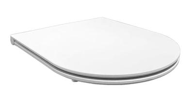 Wiesbaden Flatline toiletzitting softclose en quick release mat wit