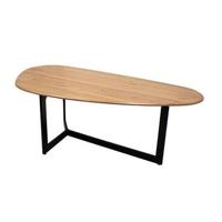 Kick eettafel Sven - 240 - Bruin - thumbnail