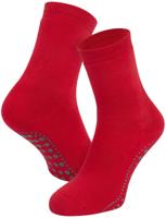 Antislip sokken met ABS noppen 1 paar - Katoenen Grip sokken - Tegen uitglijden - DSS8600/8615 - Rood | Dames slip - Onderbroek - Ondergoed - - - - thumbnail